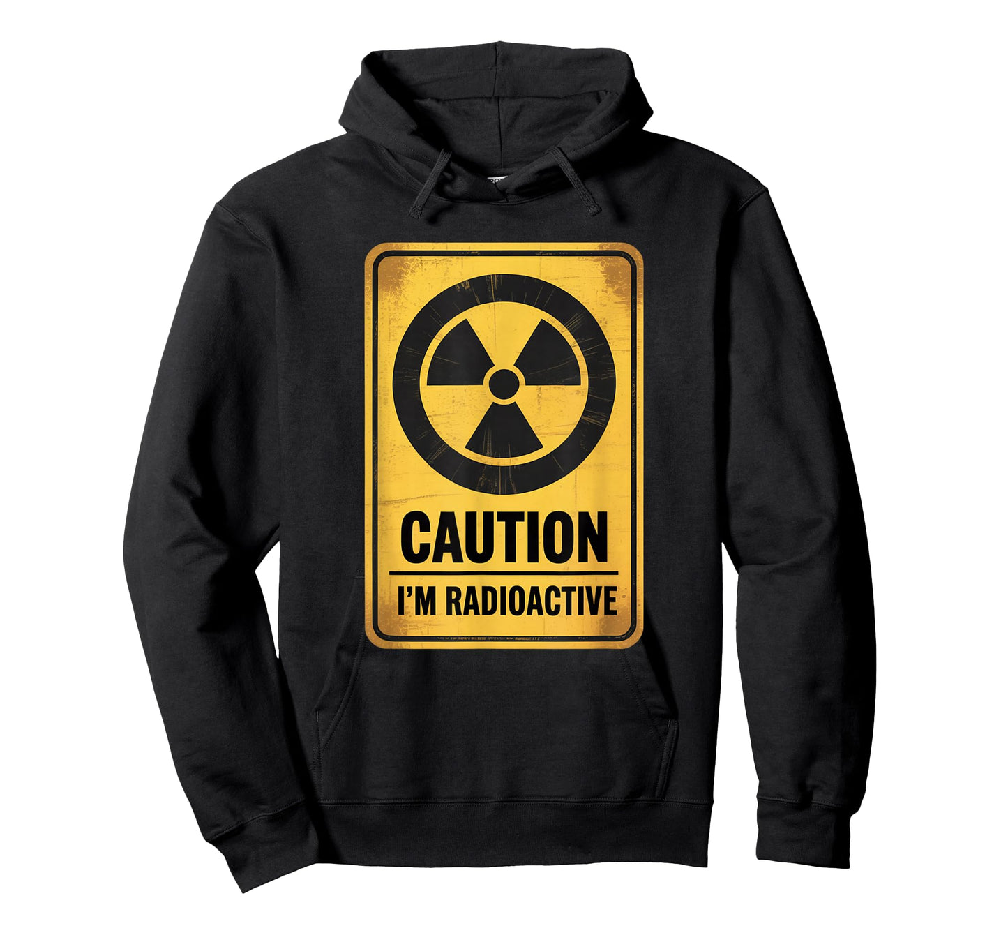 Caution I'm Radioactive Funny Cancer Warrior Chemo Radiation T-Shirt