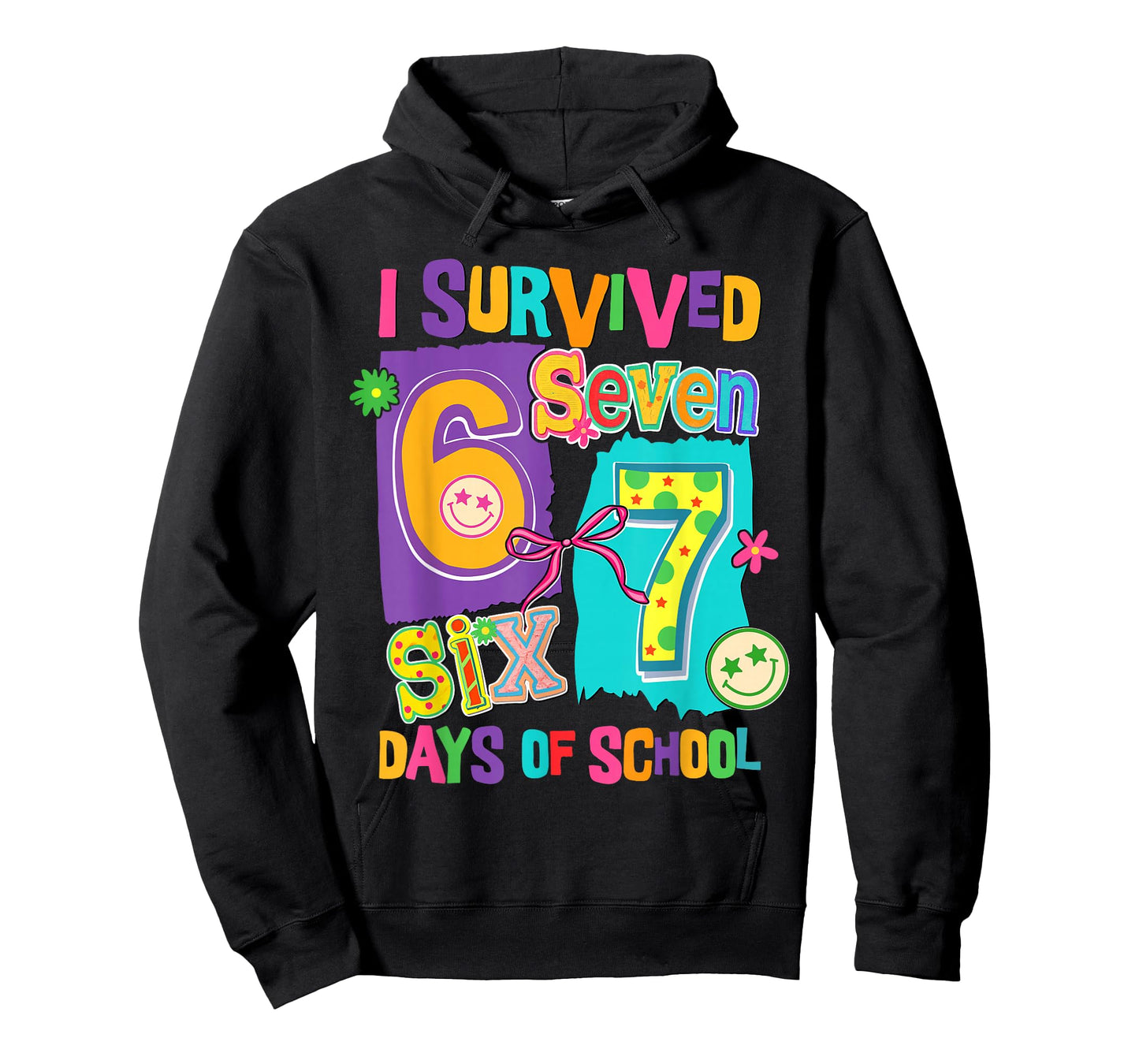 I Survived 67 Days of School Funny Women Teacher Student T-Shirt