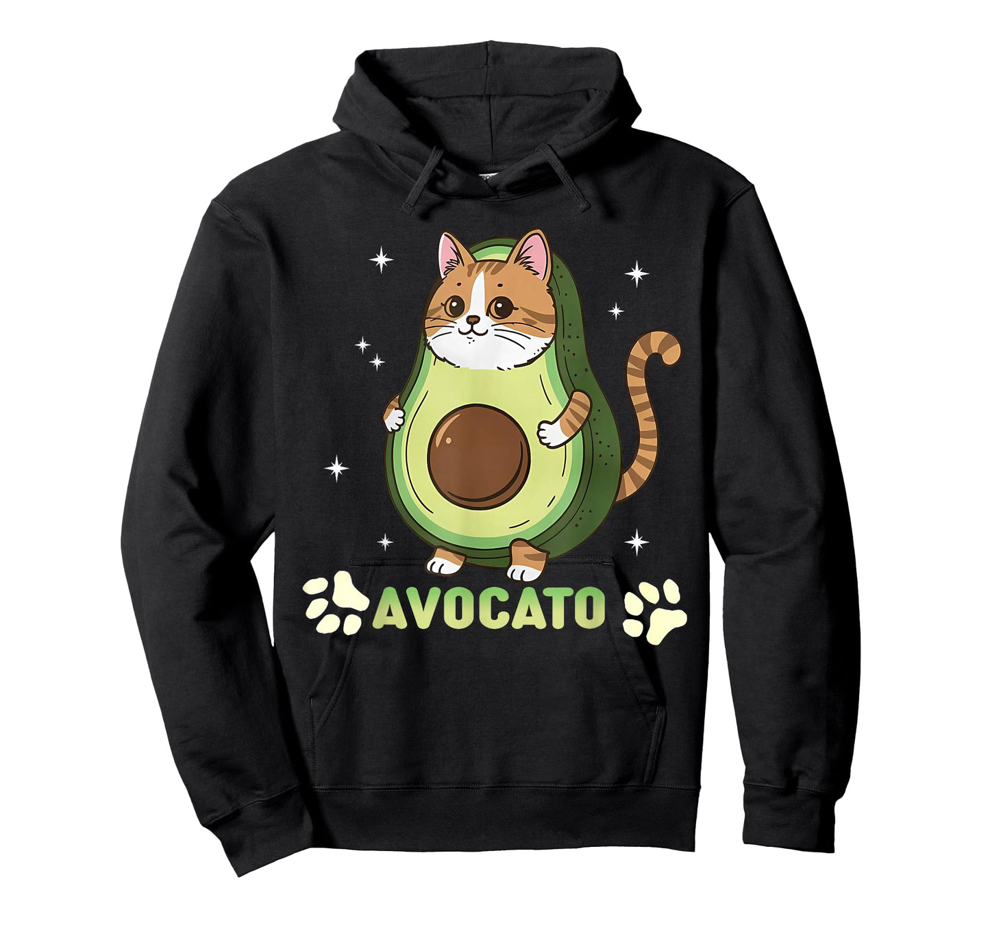 Avocato Funny Tabby Cat Avocado Vegan and Cat Owner Kitten T-Shirt
