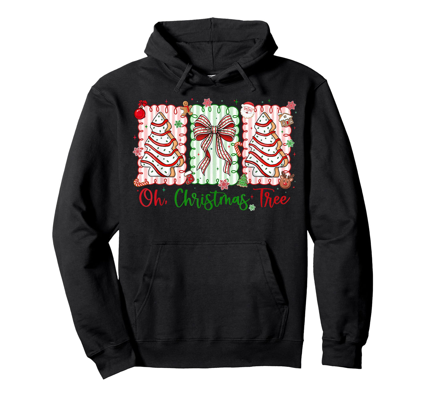Oh Christmas Tree Coquette Christmas Preppy Cookie Baking T-Shirt