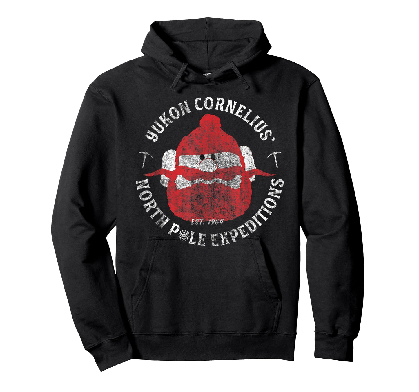 Christmas Explorer Vintage Throwback Cartoon T-Shirt