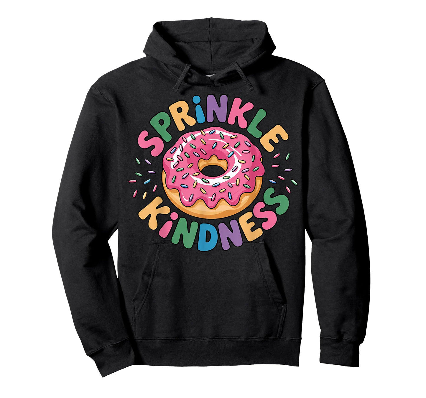 Donut Sprinkle Kindness Funny Girls Women Doughnut Lover T-Shirt