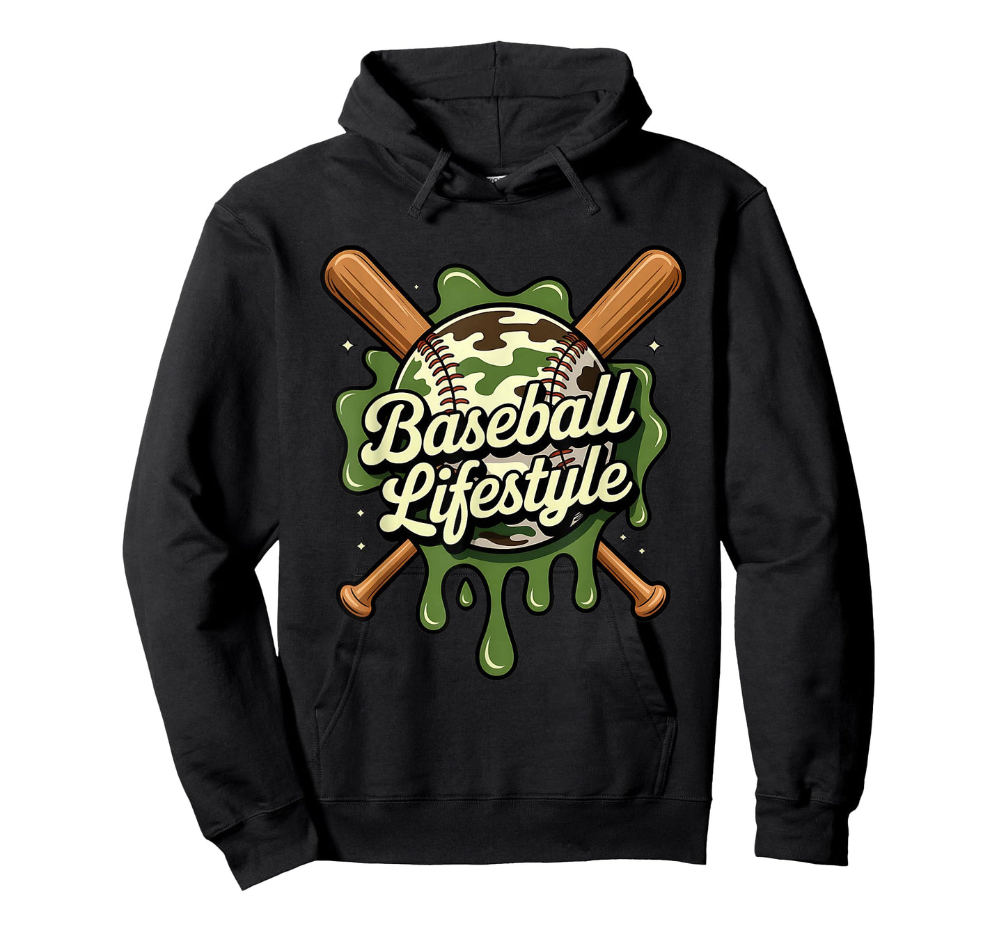 Baseball Lifestyle 101 Apparel Youth Baseball Drip Icecream T-Shirt