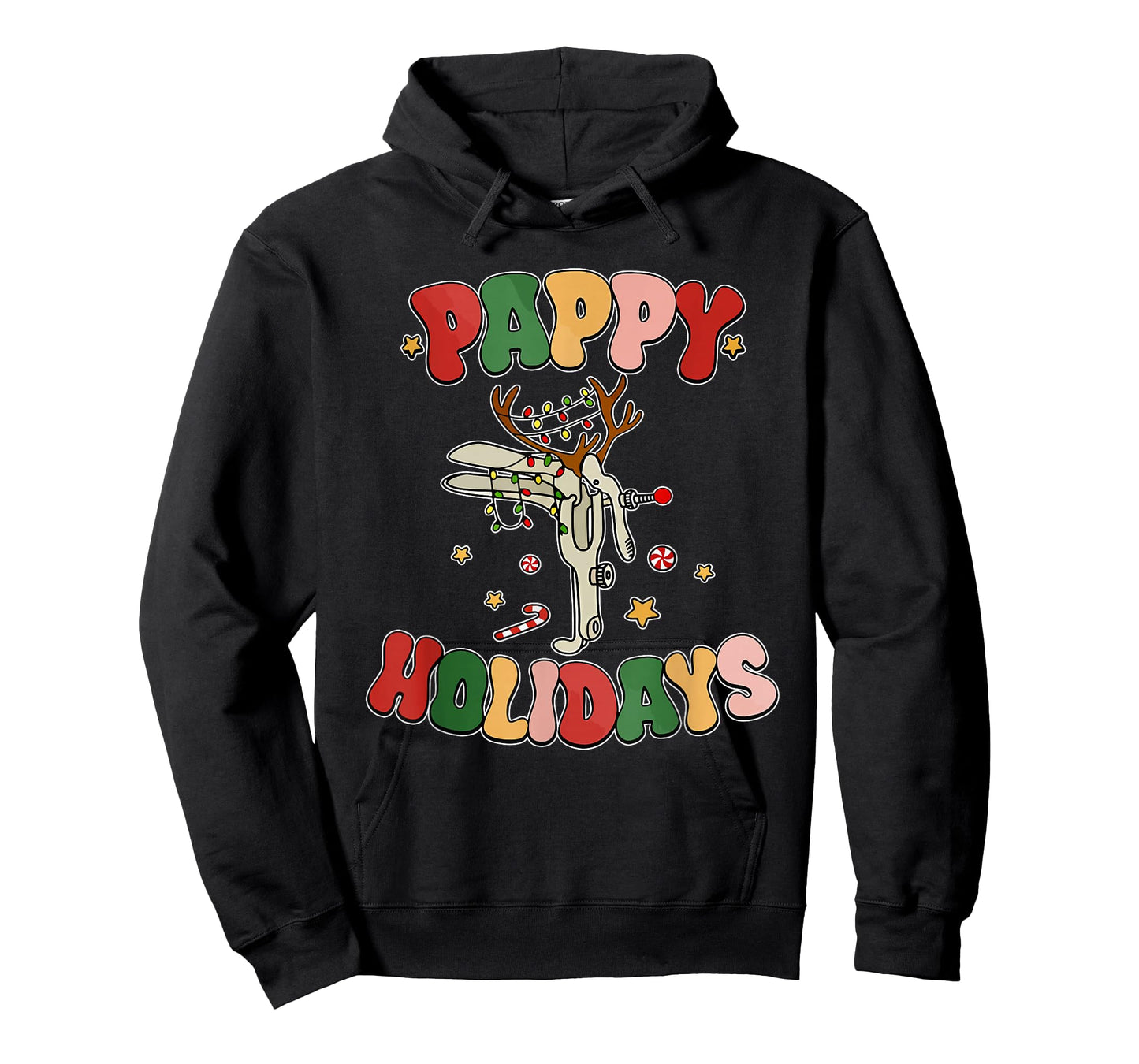 Pappy Holiday Reindeer Speculum Nurse Gynecologist Christmas T-Shirt