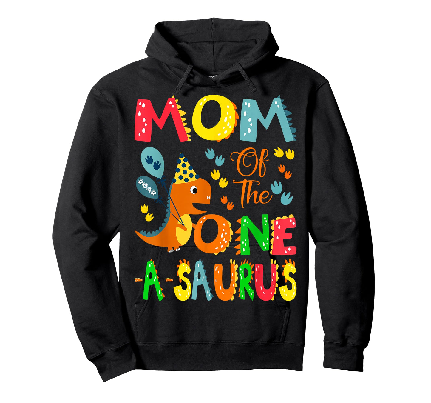 Mom of The One-A-Saurus 1st Birthday Boy Dinosaur Lover T-Shirt