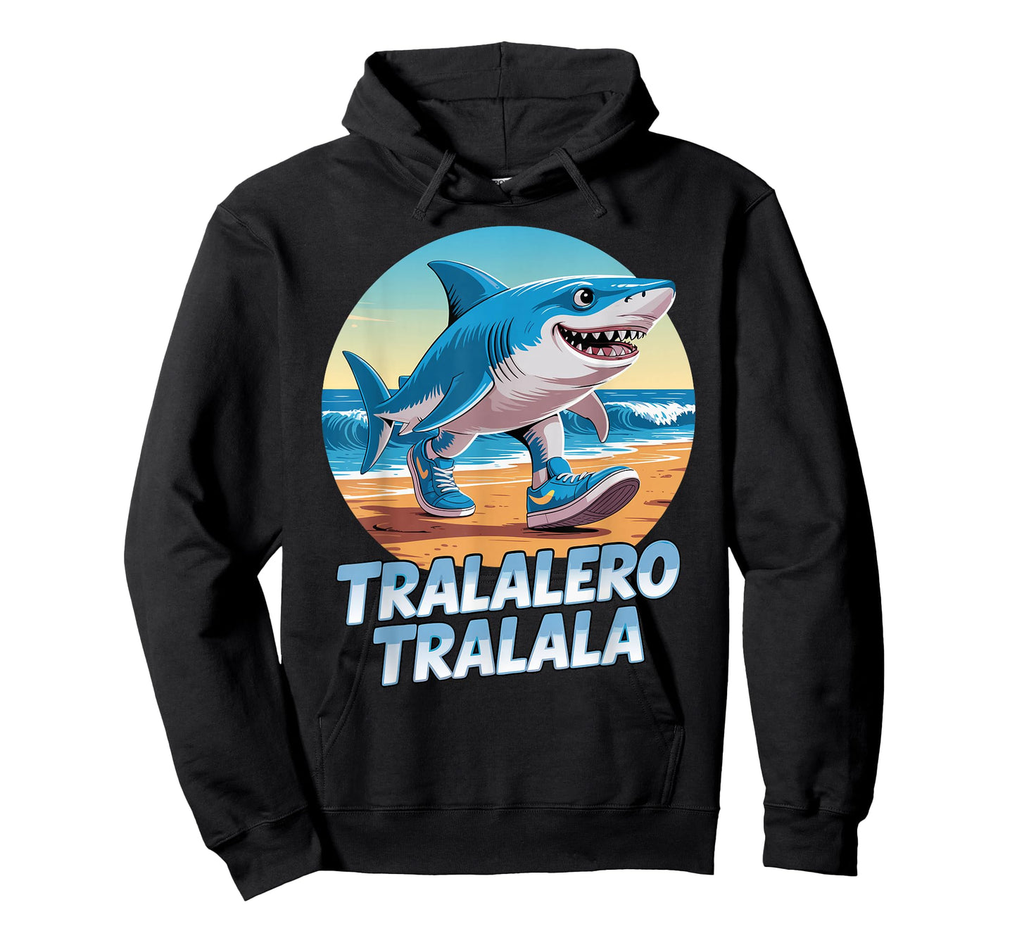 Tralalero Tralala Italian Brainrot Meme Sneaker Shark Boys T-Shirt