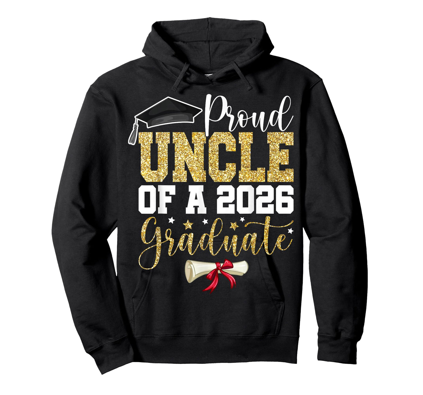 Proud Uncle of 2026 Senior Graduate Family Graduation 2026 T-Shirt