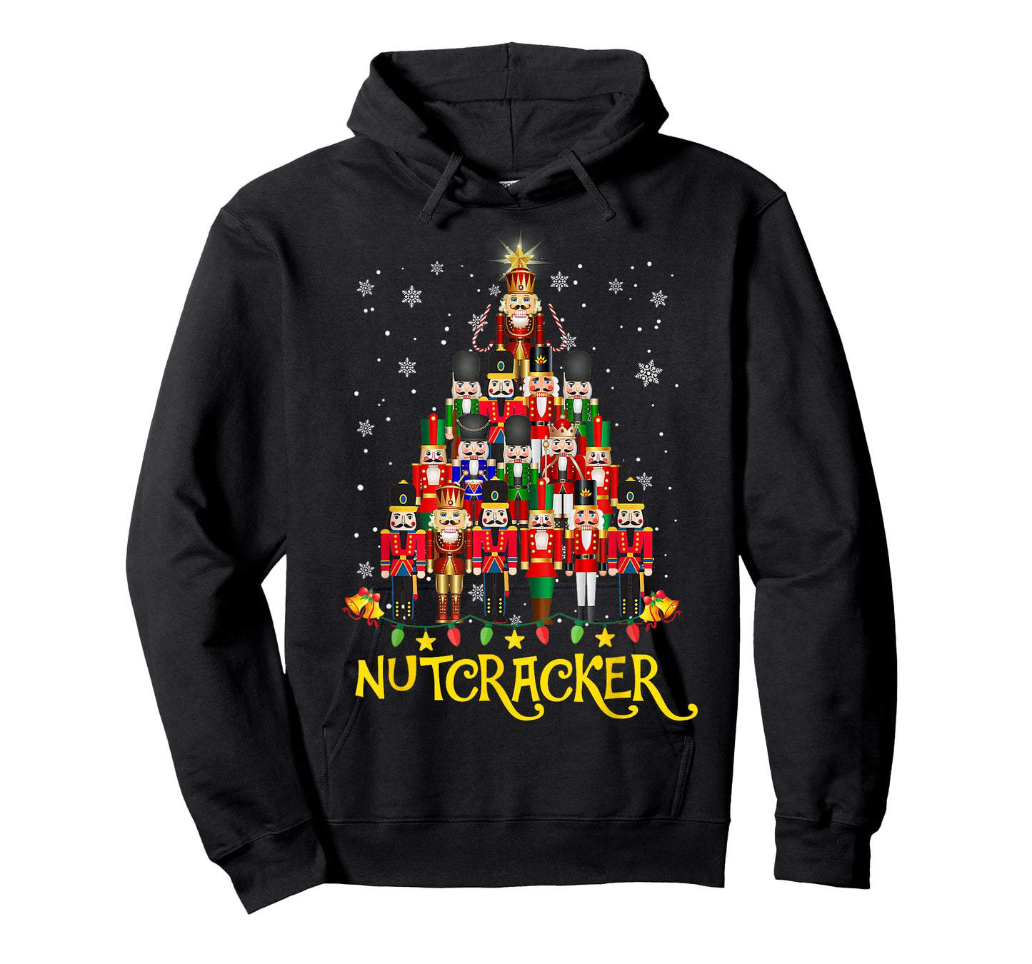 Funny Nutcracker Christmas Tree for Men Women Kids T-Shirt