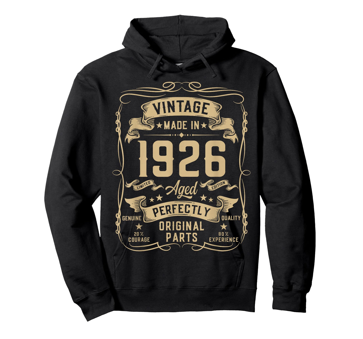 Vintage 1926 100yr 100th Birthday Gifts for Men 100 Year Old T-Shirt