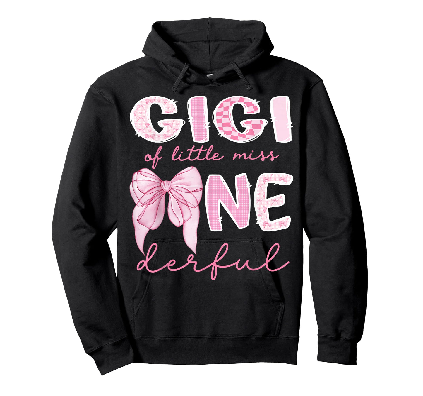 Gigi of Little Miss Onederful First Birthday Girl Bow T-Shirt