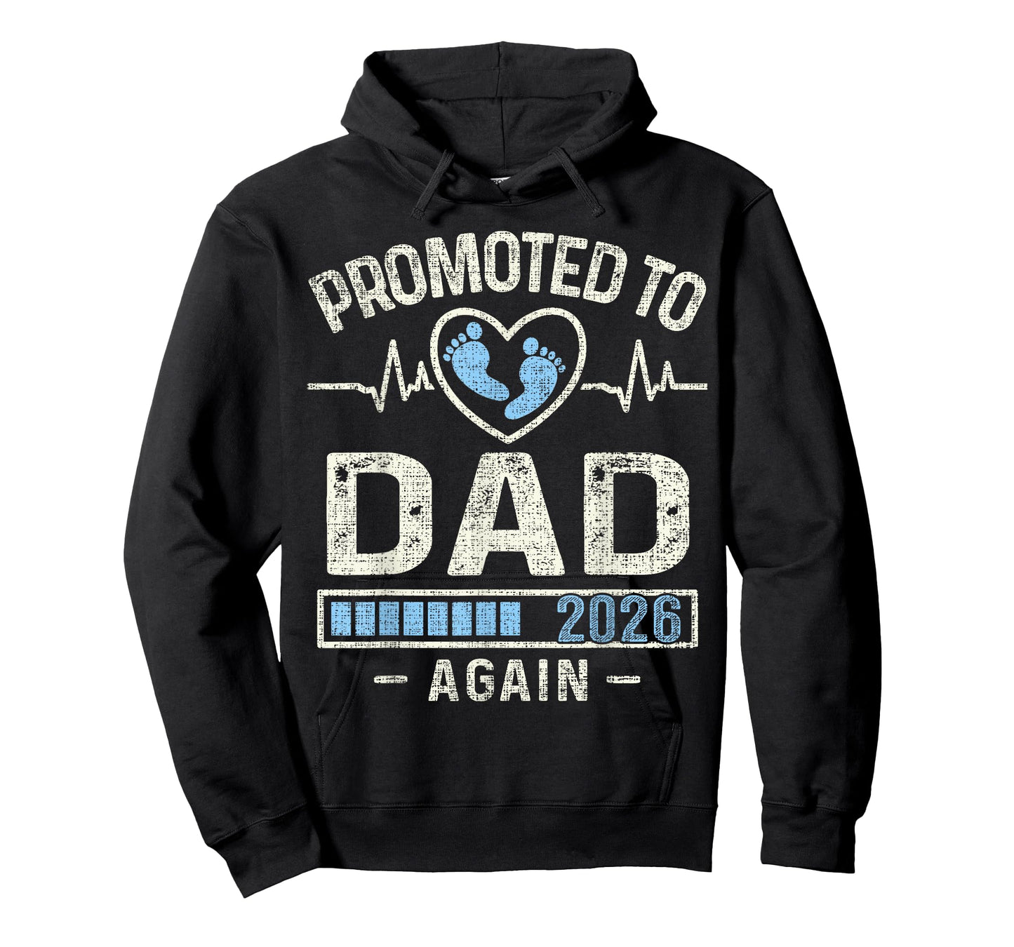 Promoted to Dad Again 2026 Expecting Baby Soon to Be Father T-Shirt