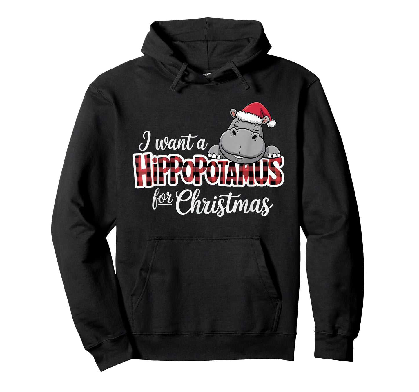 I Want a Hippopotamus for Christmas Funny Holiday T-Shirt
