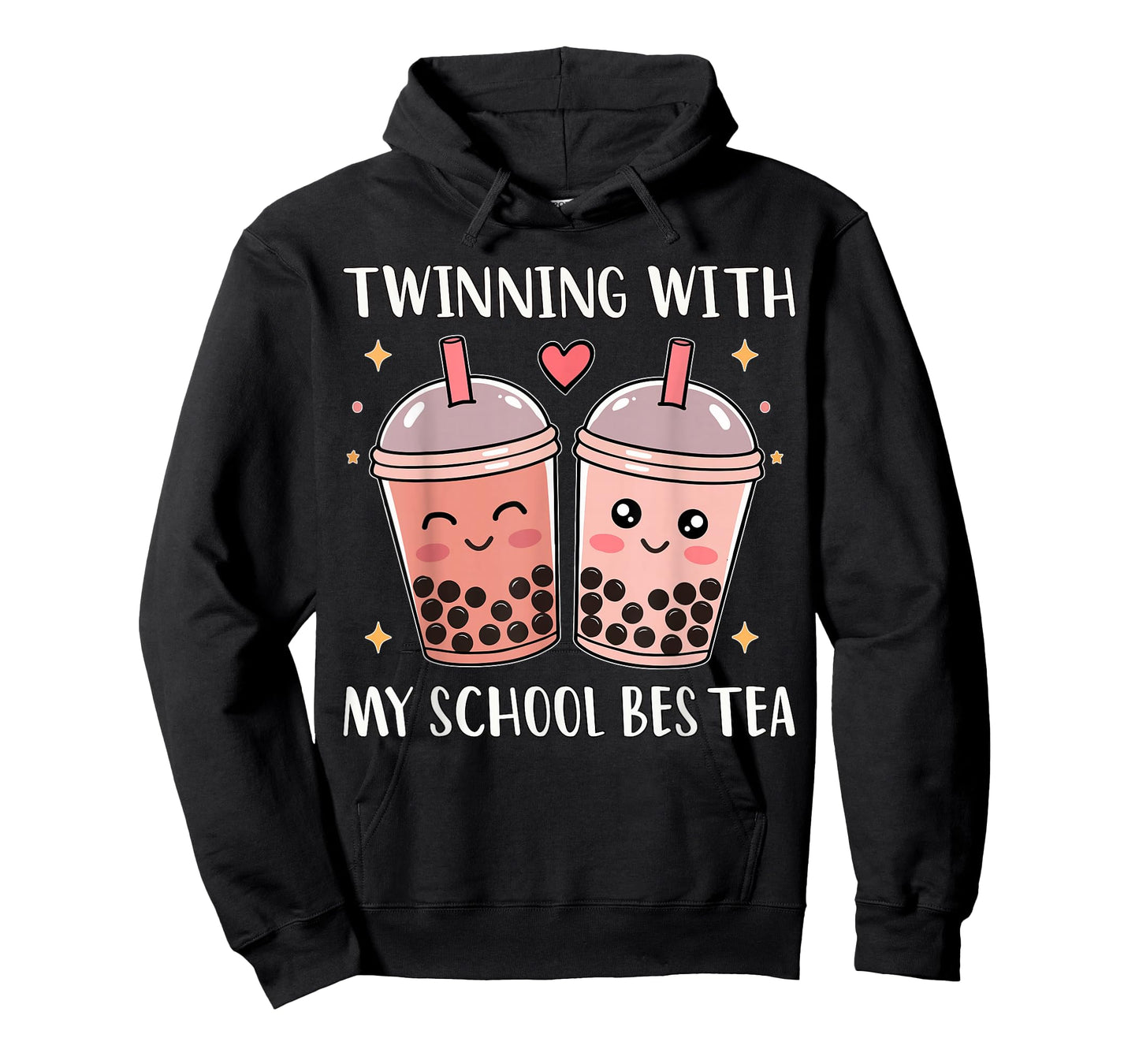 Twin Day Friend School Twinning with My Bestie Tea Matching T-Shirt