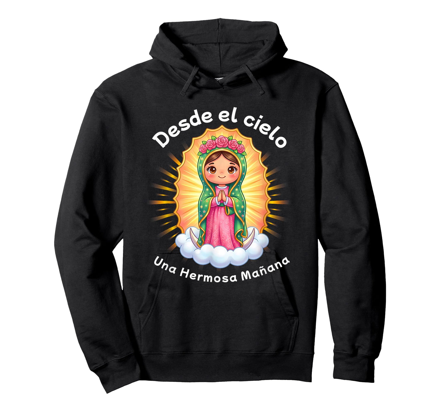 Our Lady of Guadalupe Desde el Cielo UNA Hermosa Mañana T-Shirt