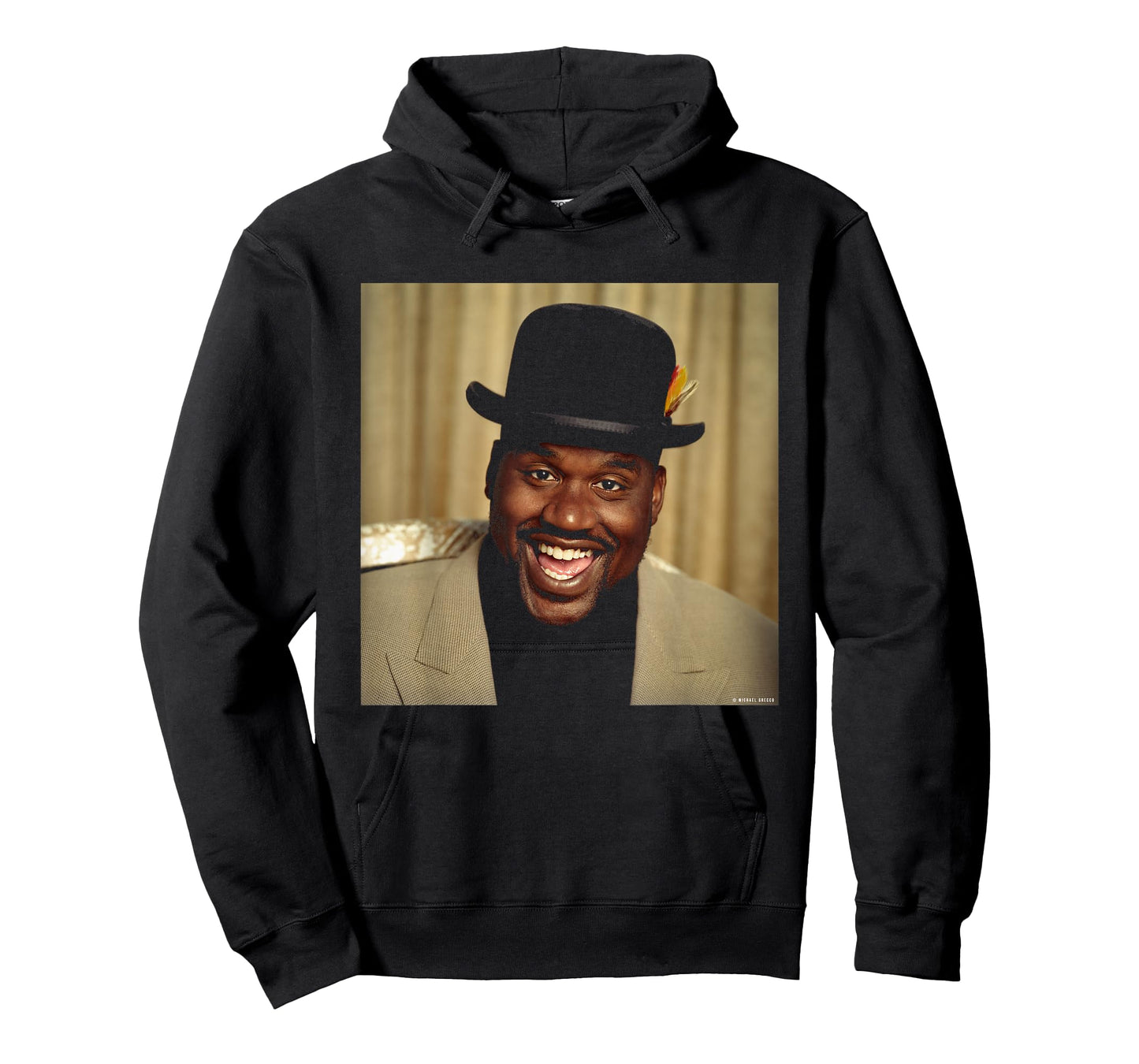 NBA Basketball Shaquille O’Neal LA Lakers Michael Grecco T-Shirt