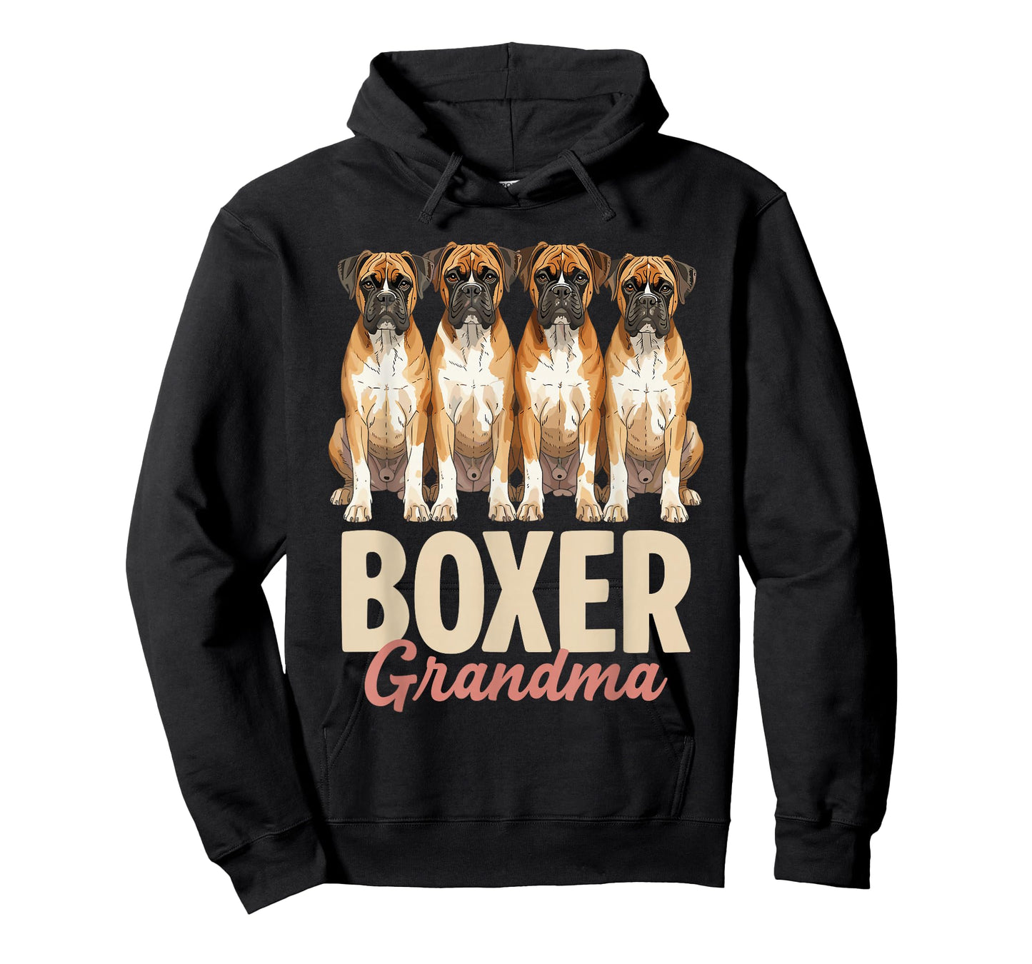Boxer Grandma Funny Pet Lover Women Puppy Owner Dog Nana T-Shirt