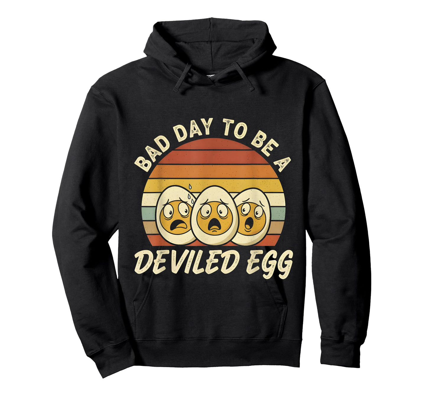 Retro Funny Thanksgiving Bad Day to Be a Deviled Egg T-Shirt