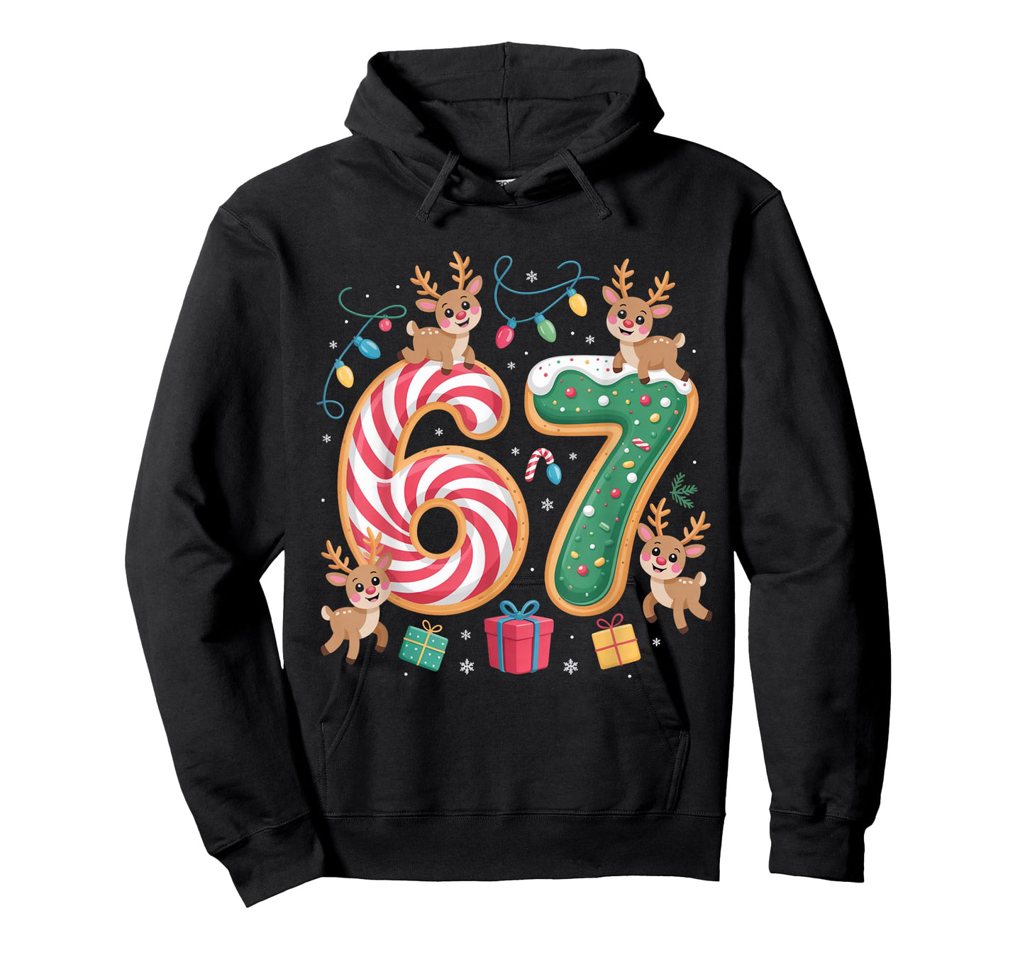 Christmas 67 Funny Xmas Six Seven Ugly Sweater 6-7 T-Shirt
