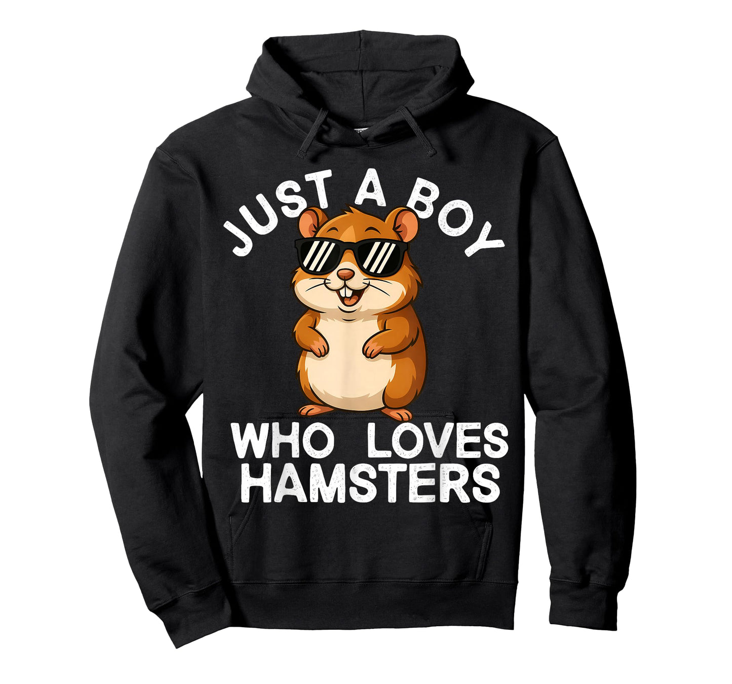 Just A Boy Who Loves Hamsters Sunglasses Boys Hamster Lover T-Shirt