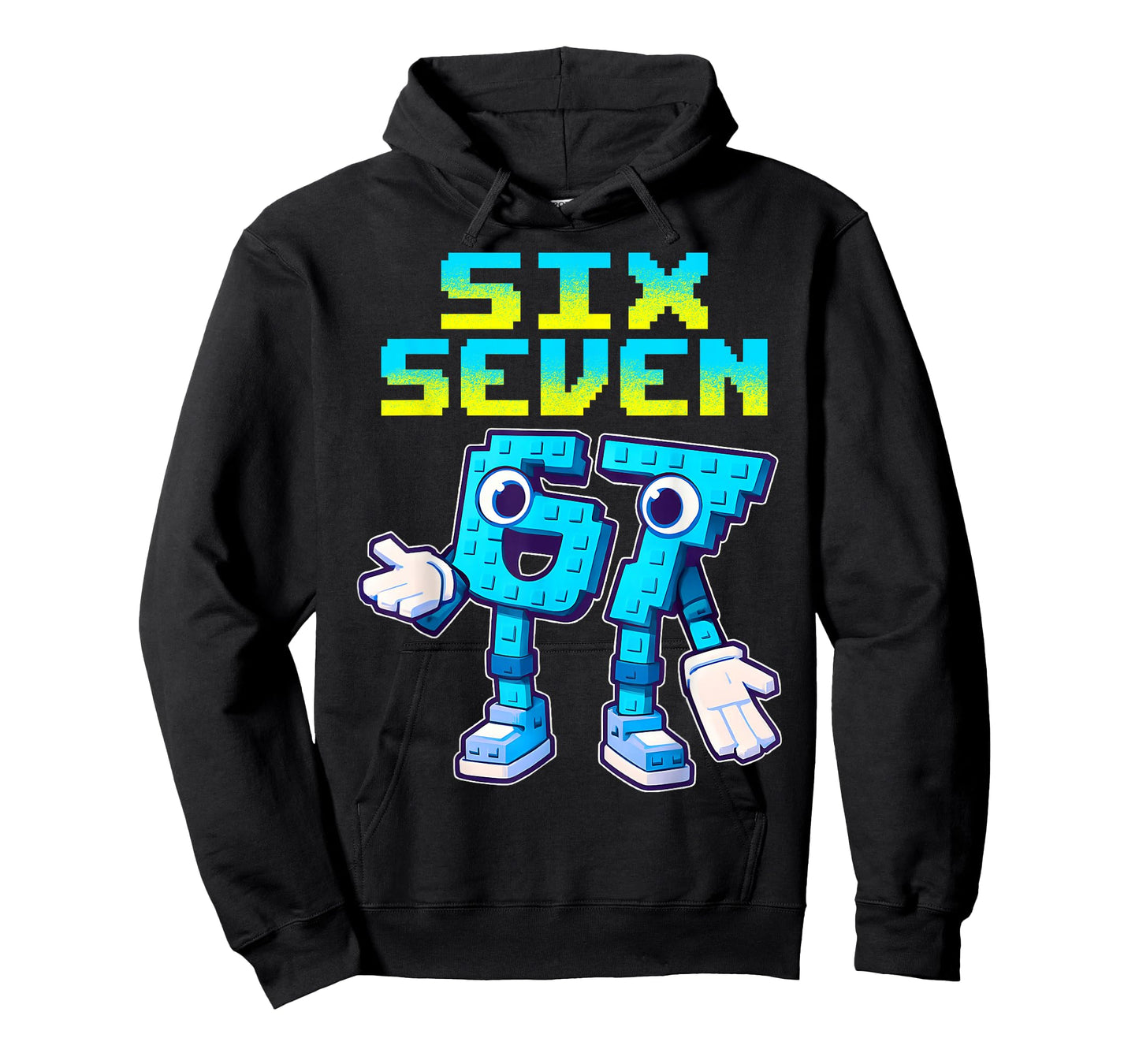 67 Six Seven 6-7 - Funny Italian Brainrot Kids Gaming Meme T-Shirt