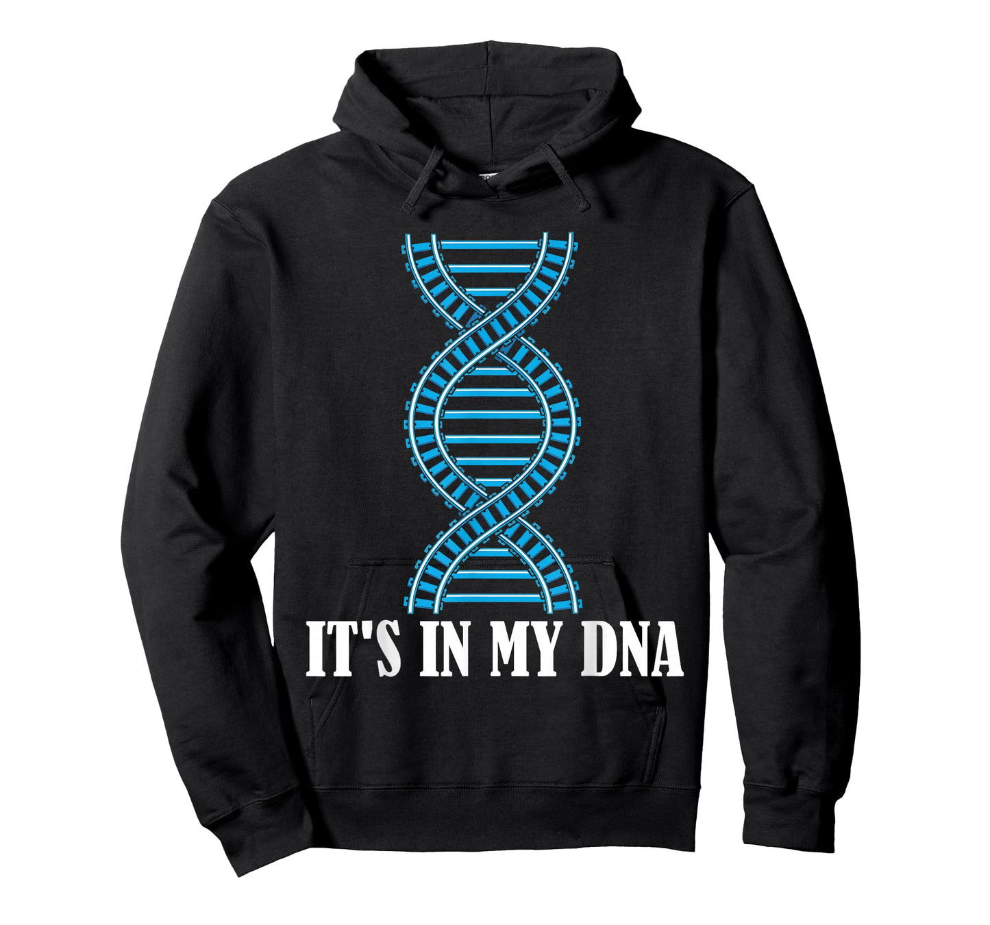 Its in My DNA Train Track Railfan Railroad Lover T-Shirt