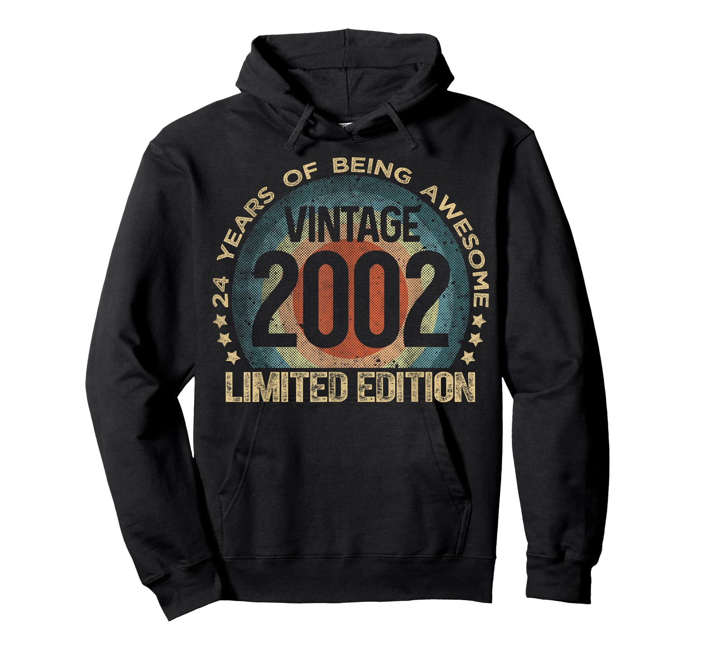 24 Year Old Gifts Vintage 2002 Limited Edition 24th Birthday T-Shirt
