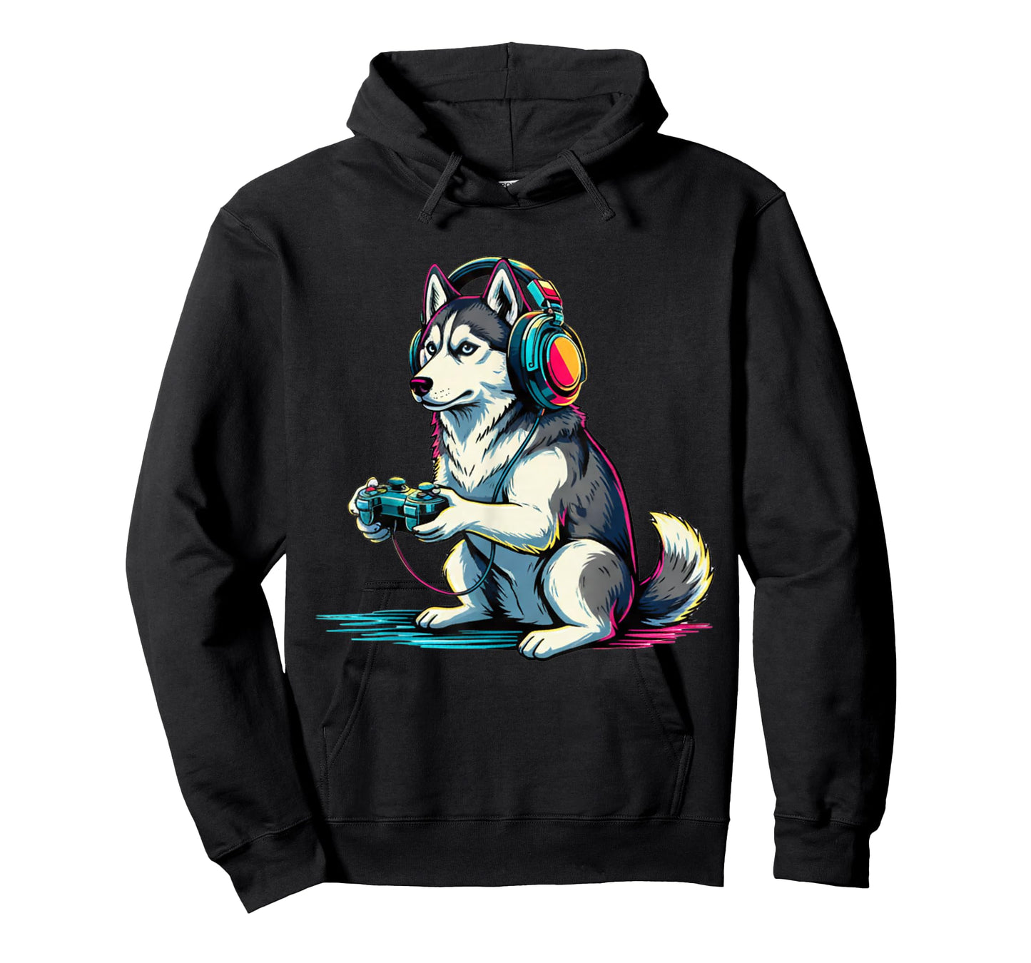 Husky Funny Video Games Husky T-Shirt