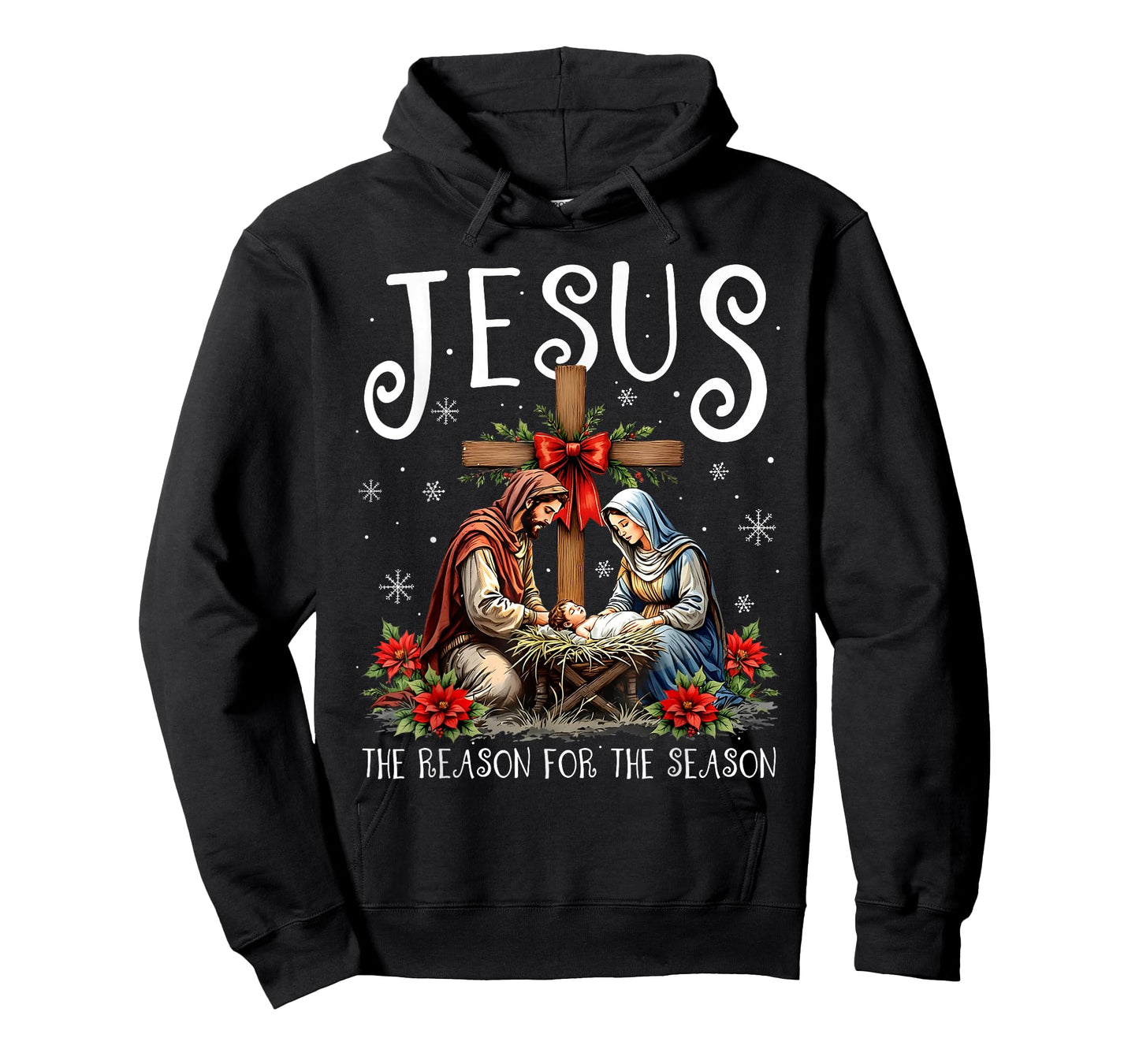 Jesus is The Reason for The Season Christmas Xmas Christian T-Shirt