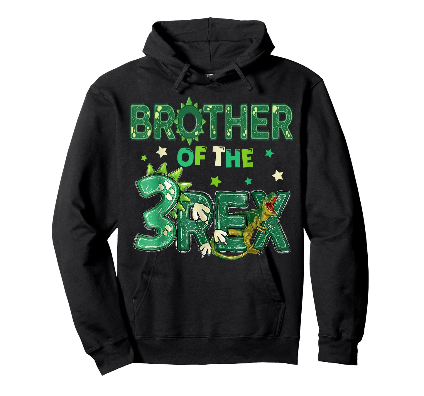 Brother of The Three Rex Birthday Dinosaur Family Matching T-Shirt