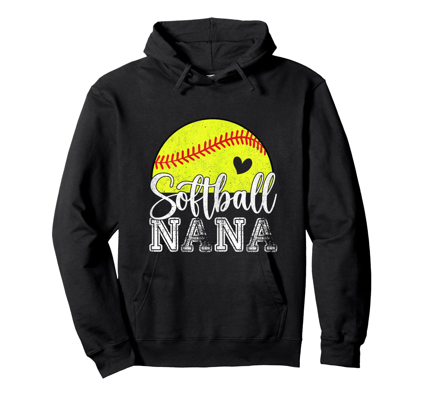 Softball Nana Gifts for Mother's Day Women Softball Lovers T-Shirt