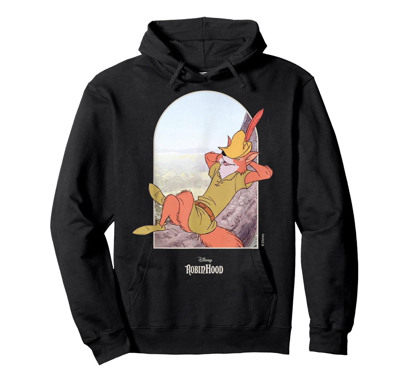 Disney Robin Hood Napping in Sherwood Forest Vintage T-Shirt