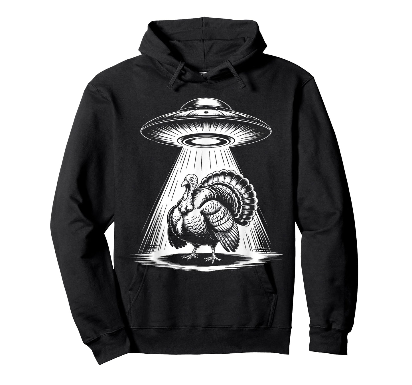 Funny Alien Turkey UFO Selfie Thanksgiving Meme T-Shirt