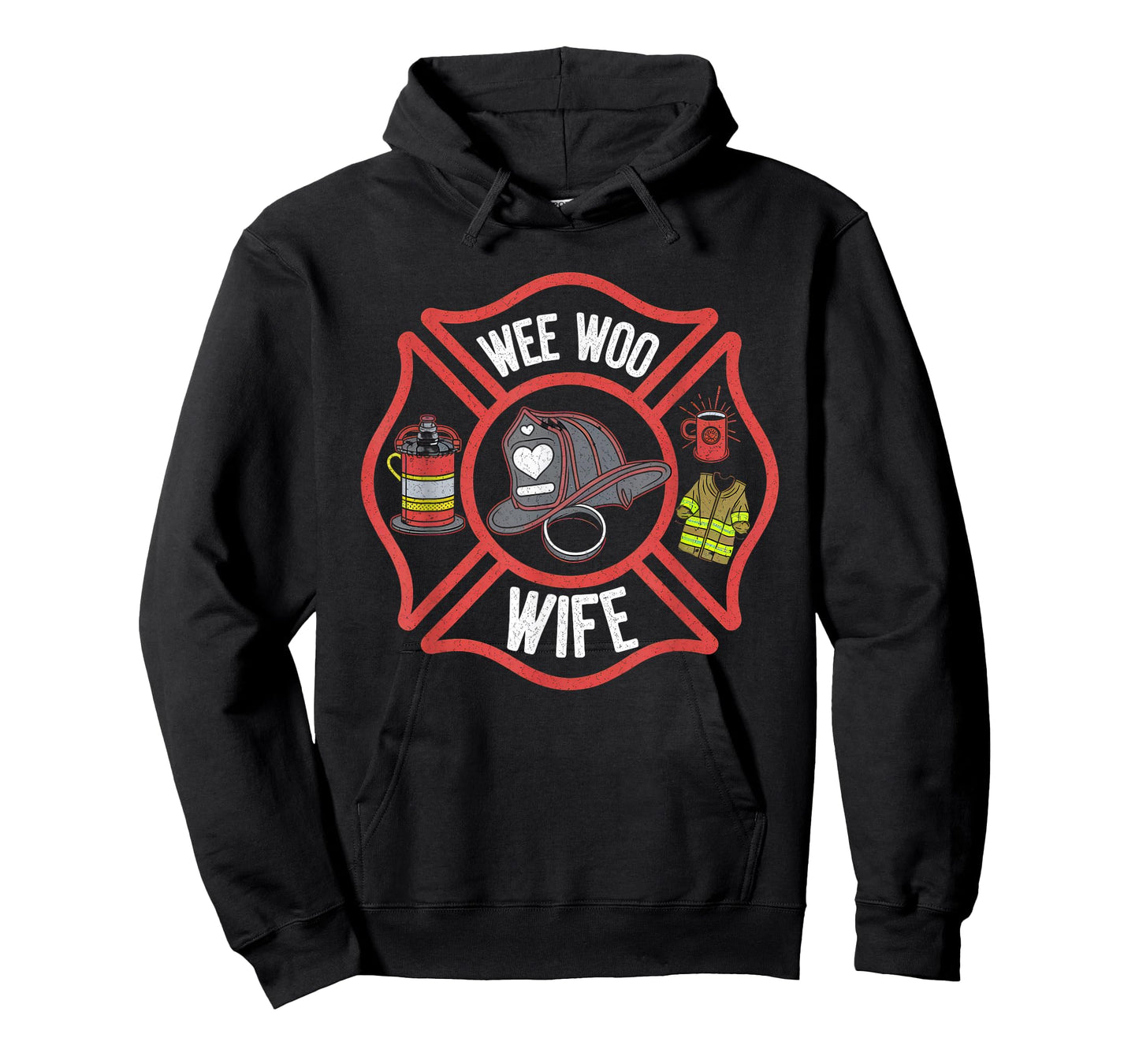 Firefighter Wife Tshirt Uniform Fireman Fire Department T-Shirt