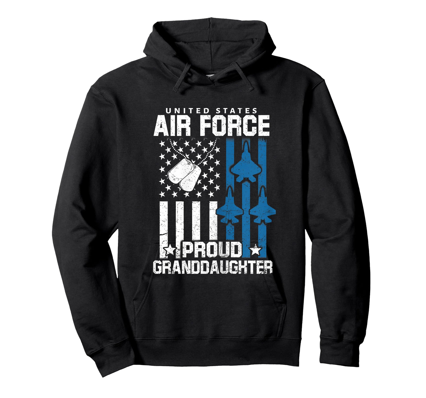 Proud Granddaughter of US Air Force Veteran Family Matching T-Shirt