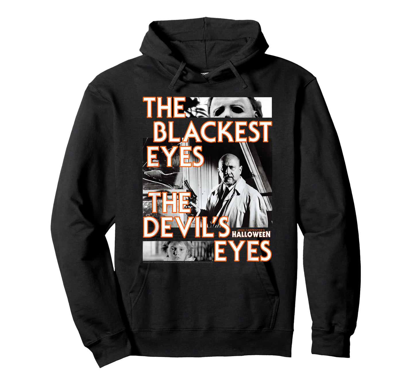 Halloween Dr. Loomis The Devil's Eyes Collage Horror Movie T-Shirt