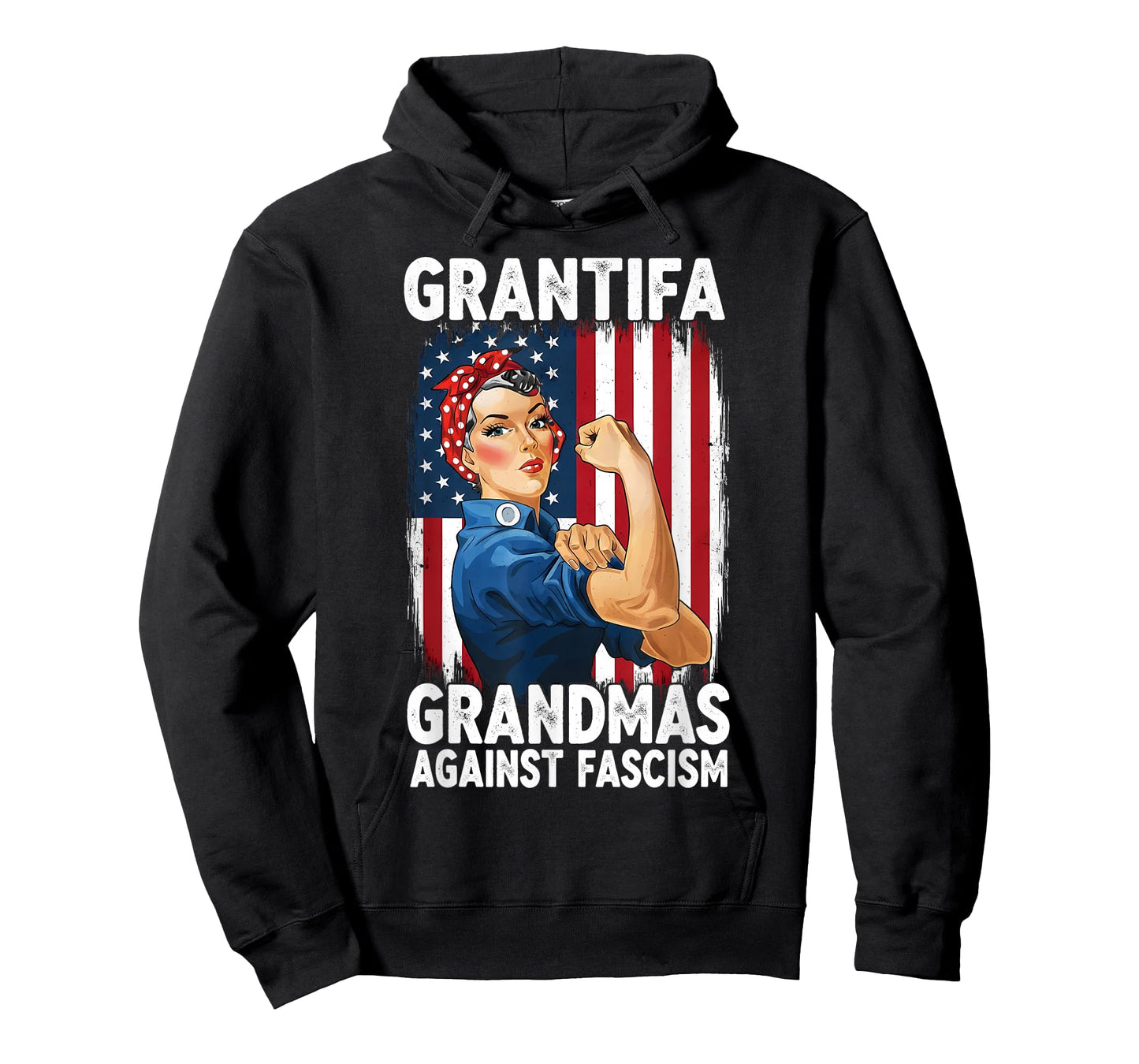 Grantifa Grandmas Against Fascism Feminist Political T-Shirt