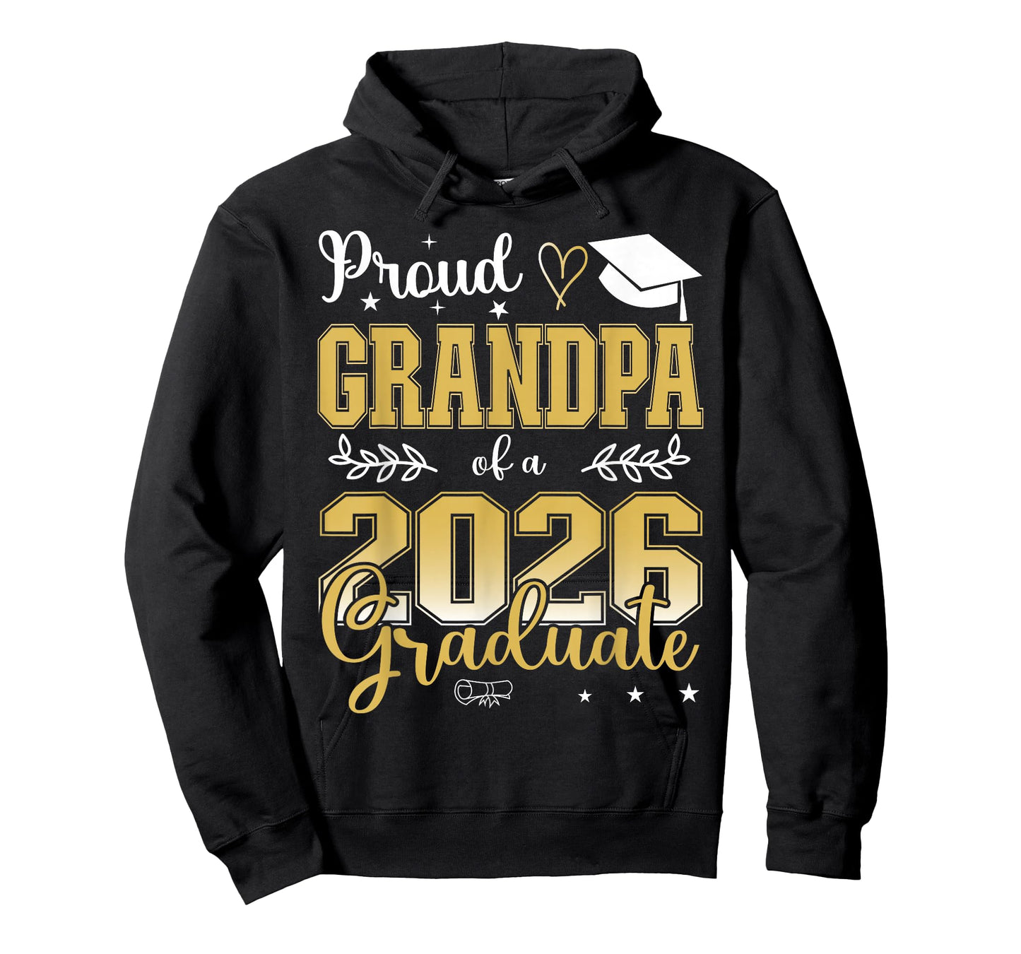 Proud Grandpa of a Class of 2026 Graduate for Graduation T-Shirt