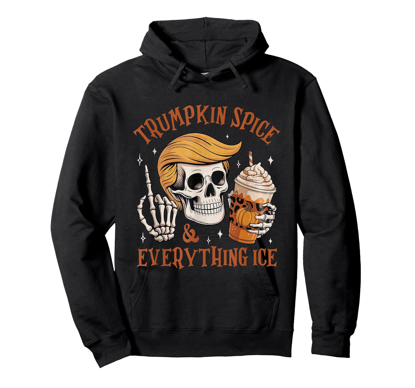 Trumpkin Spice and Everything Ice Fall Autumn Halloween T-Shirt