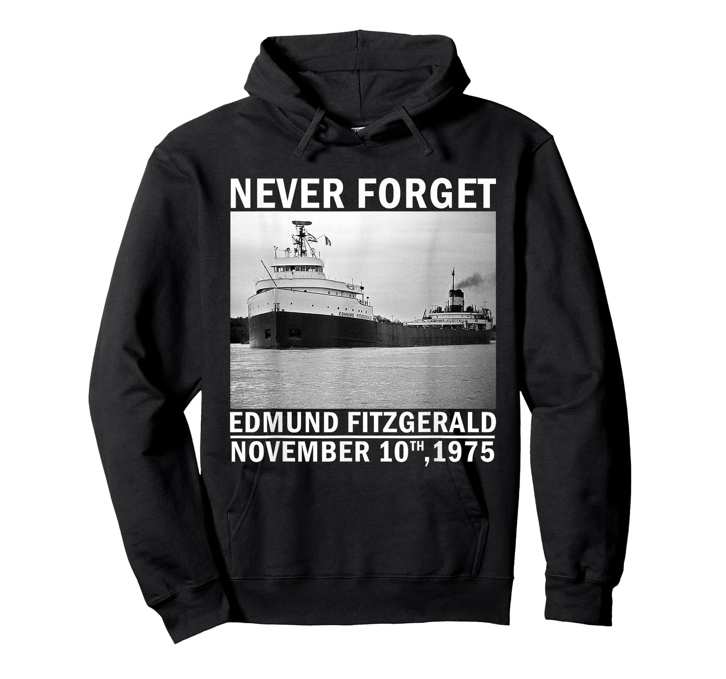 Never Forget – Edmund Fitzgerald Memorial Tee Nov. 10, 1975 T-Shirt