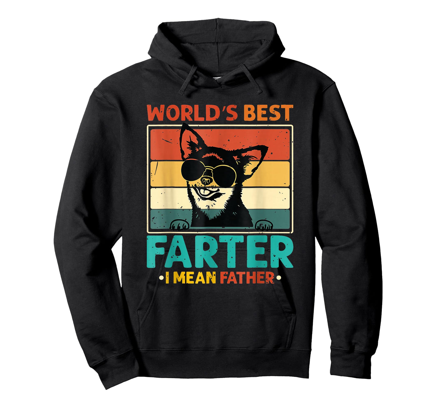 Worlds Best Farter I Mean Father Best Dad Ever Cool Dog T-Shirt