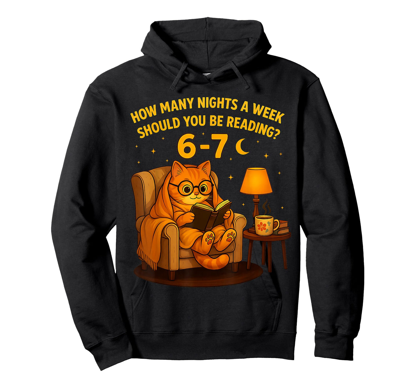 Teacher 67 How Many Nights A Week Should You Be Reading 6-7 T-Shirt