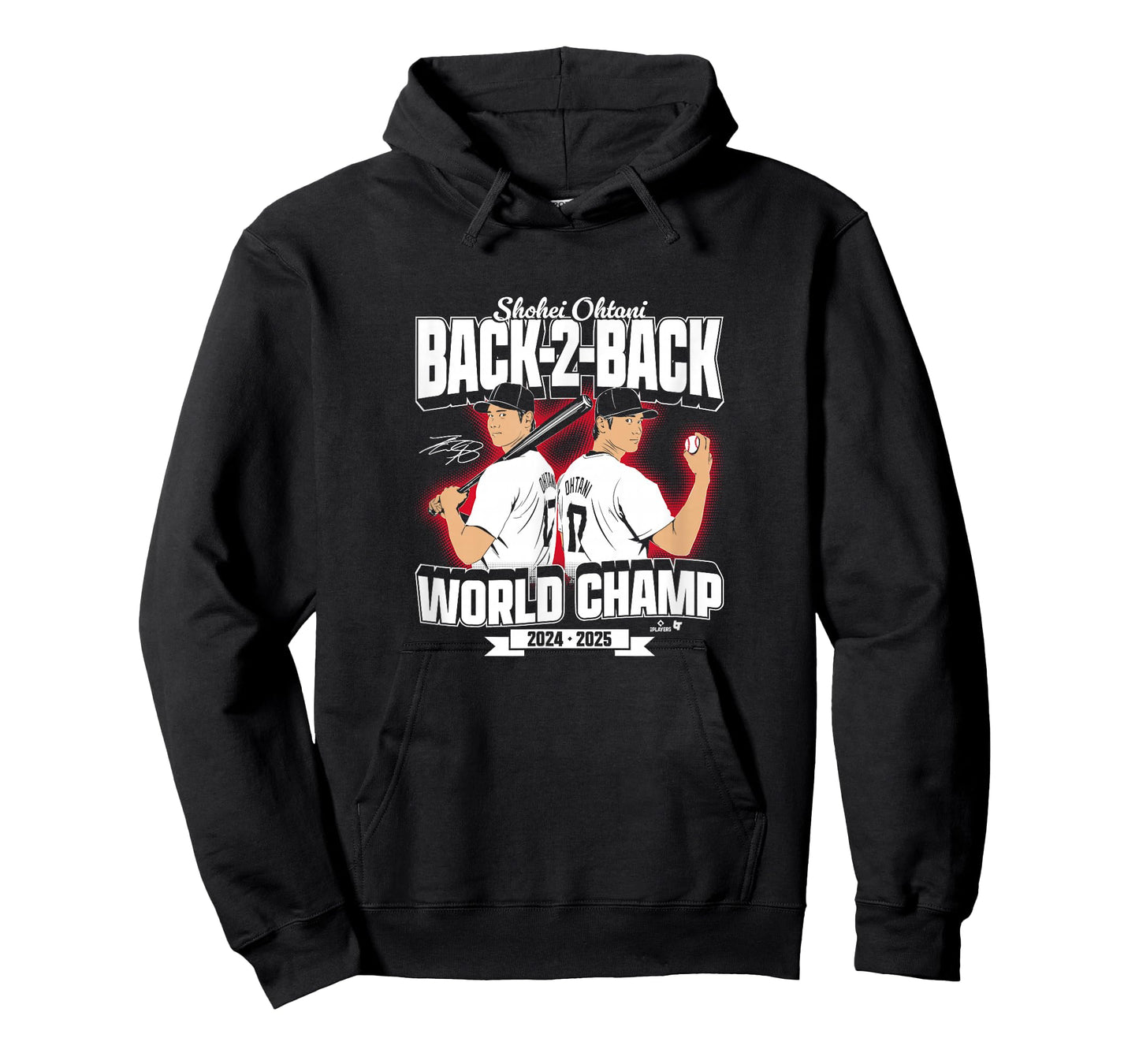 Shohei Ohtani - Back-to-Back World Champs - LA Baseball T-Shirt
