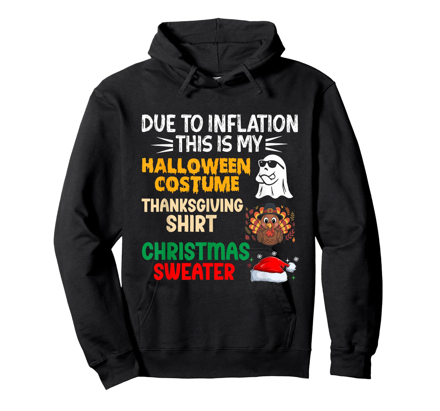 Due to Inflation This is My Funny Halloween Costume T-Shirt