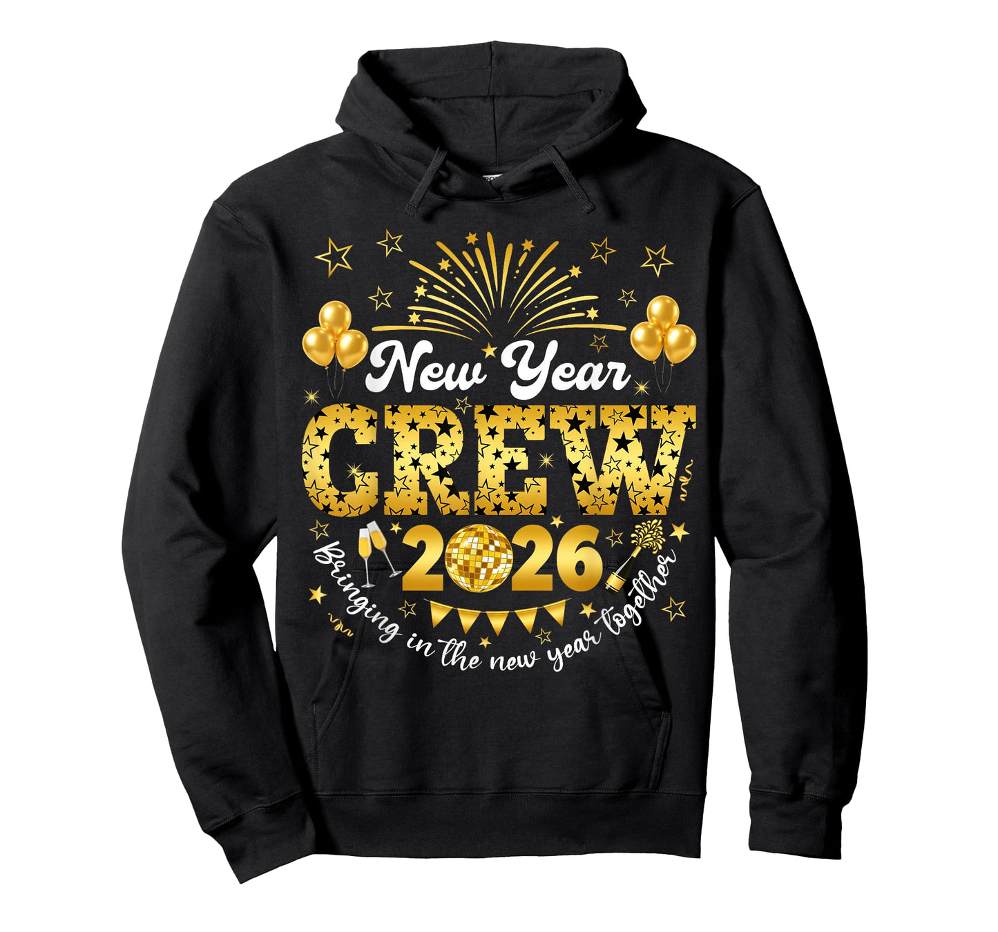 New Years Eve Party Supplies 2026 Happy New Year Fireworks T-Shirt