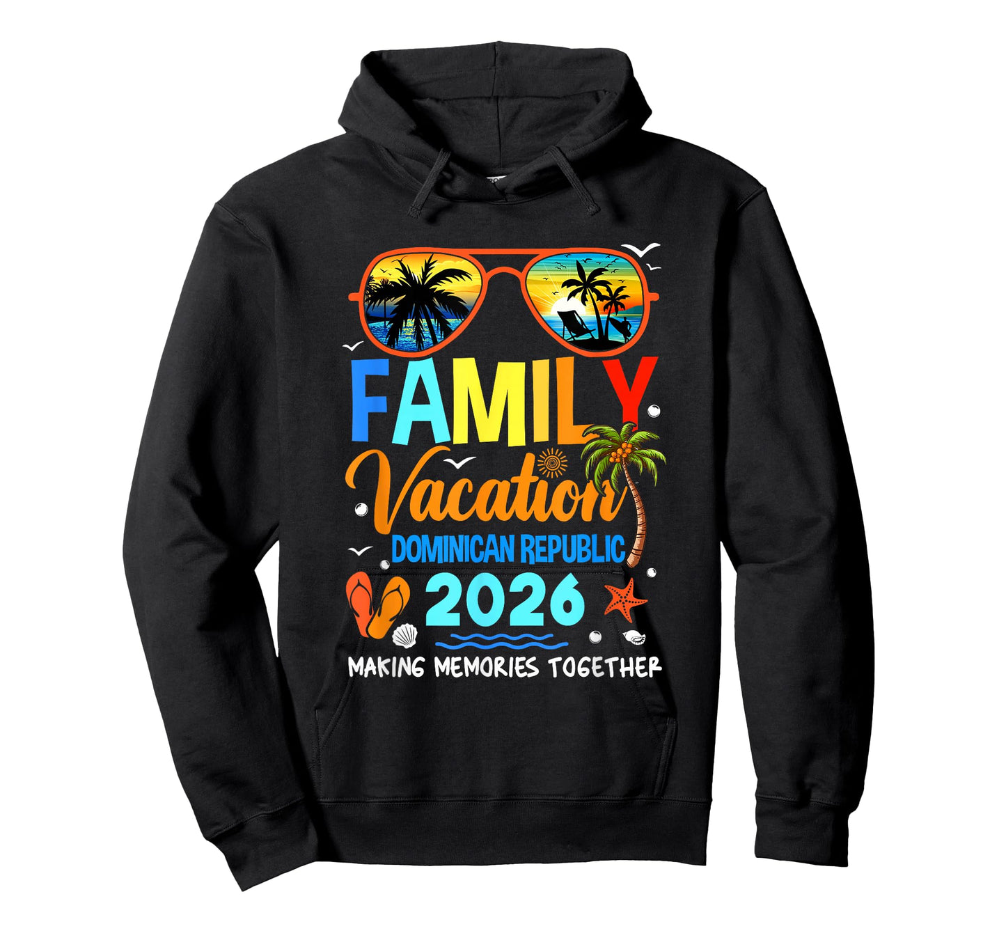 Family Vacation Dominican Republic 2026 Family Vacation T-Shirt