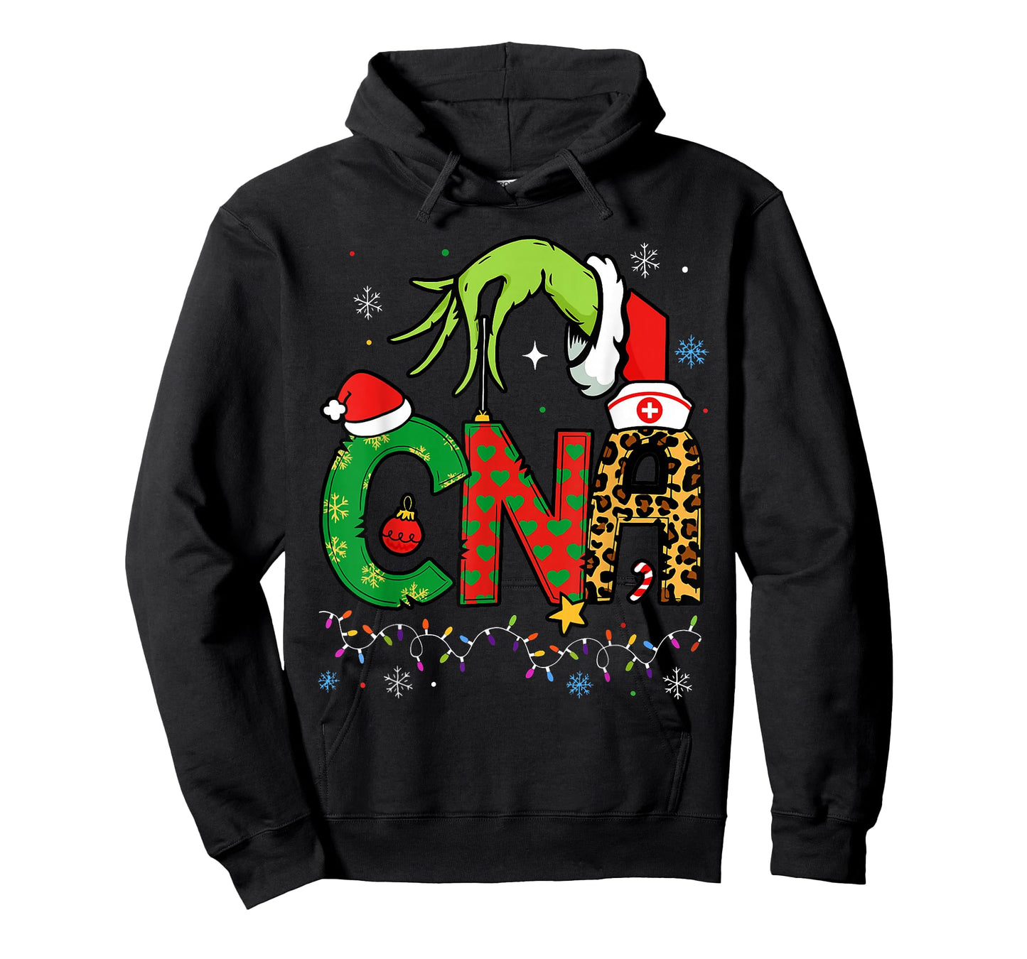 CNA Christmas Certified Nursing Assistant Xmas Party CNA T-Shirt