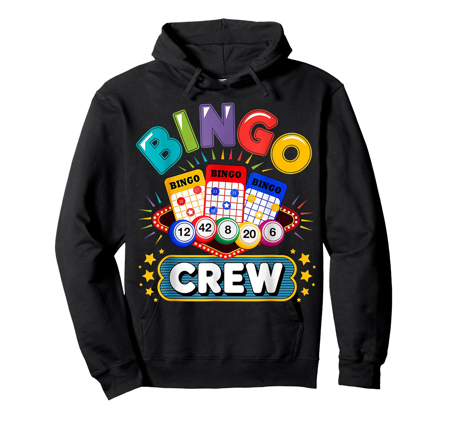 Bingo Crew Matching Game Night Birthday Crew Party Men Women T-Shirt