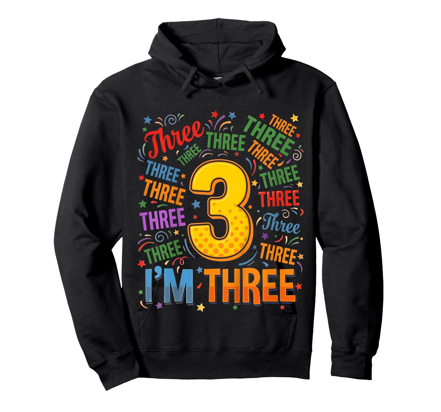 Kids 3rd Birthday Shirt Boy 3yr Three 3 Year Old Girl Toddler Kid T-Shirt
