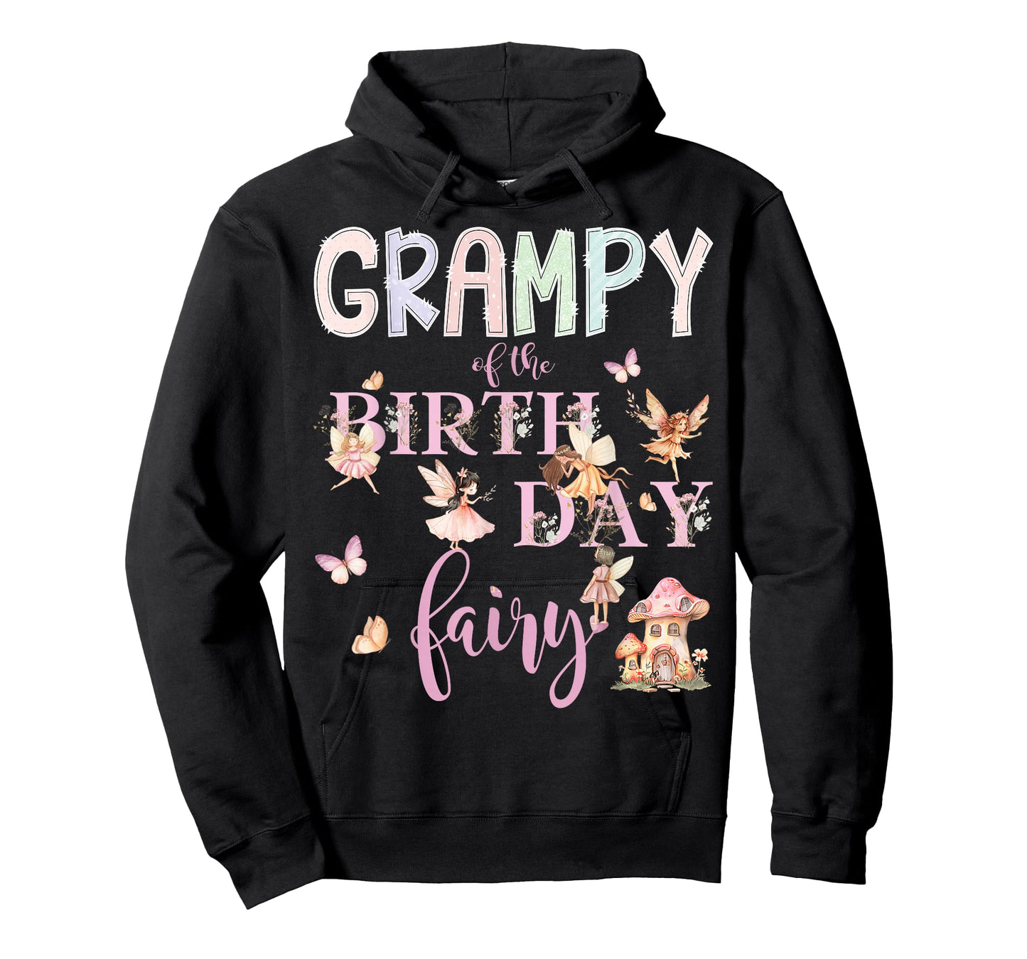 Grampy of The Birthday Fairy Birthday Girl Magical Family T-Shirt