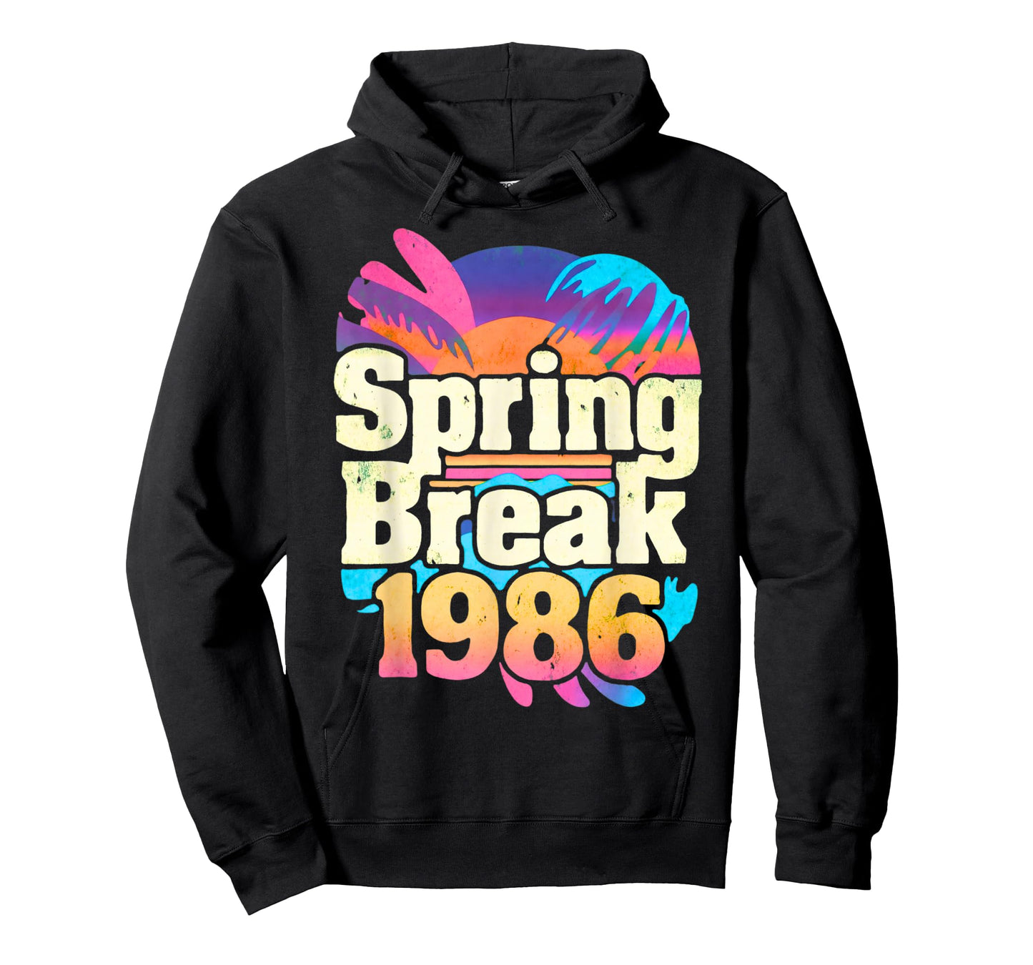 Vintage Throwback Spring Break 1986 Beach Party T-Shirt